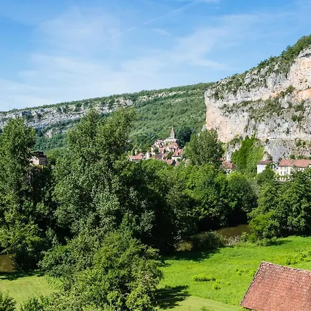 公寓 Un Jardin Dans La Falaise Cabrerets