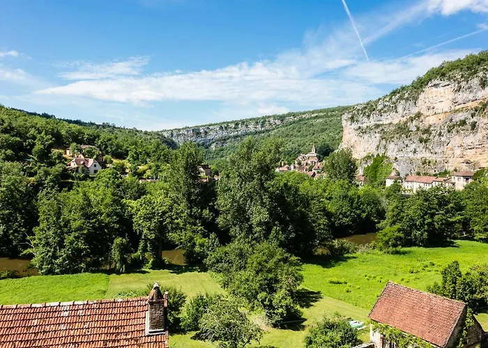 Un Jardin Dans La Falaise * Cabrerets